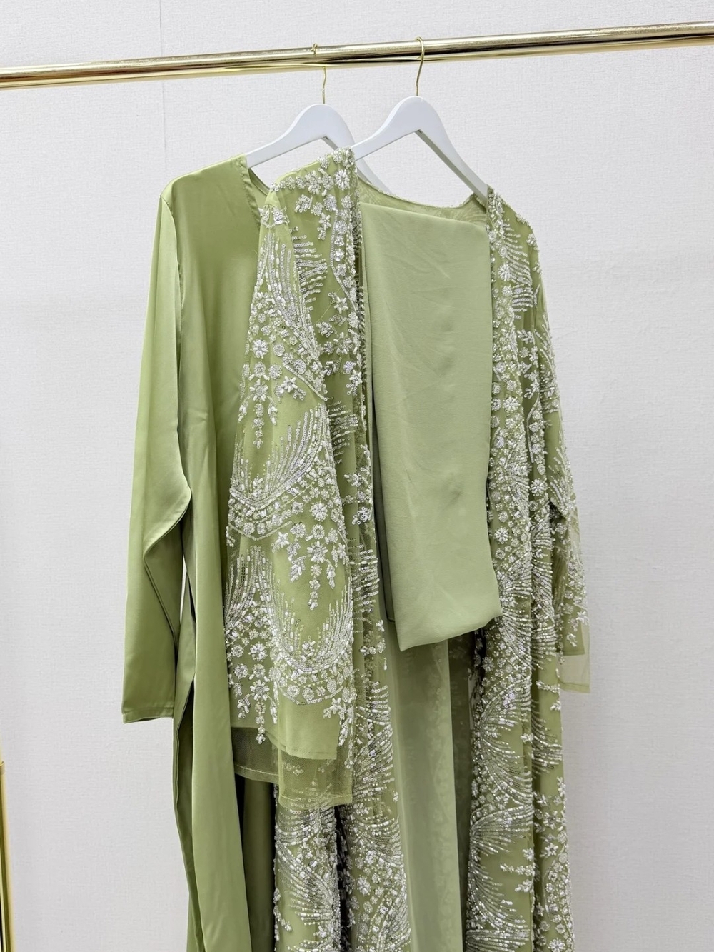 Al Maha Couture Dubai Abaya. Size 60. 3 Piece